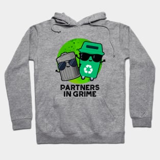 Partners In Grime Cute Trash Pun Hoodie